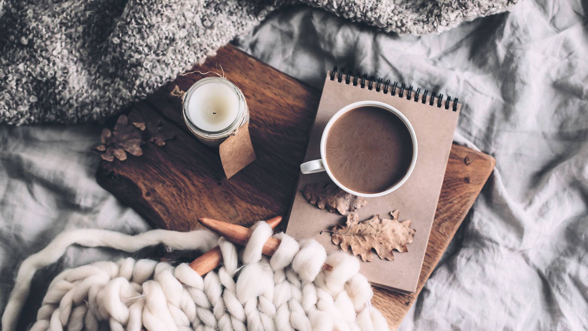 Old Aesthetic Christmas, coffee mug, notebook, Full HD Desktop Wallpaper
