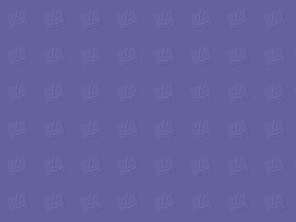 Old Mac, purple, embossed pattern, SD Desktop Wallpaper
