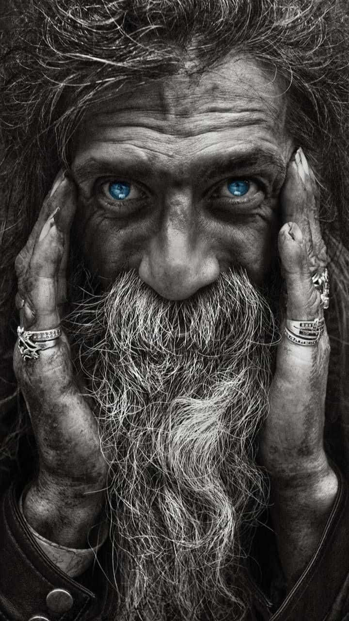 portrait photography, old man, rugged man, HD Phone Wallpaper