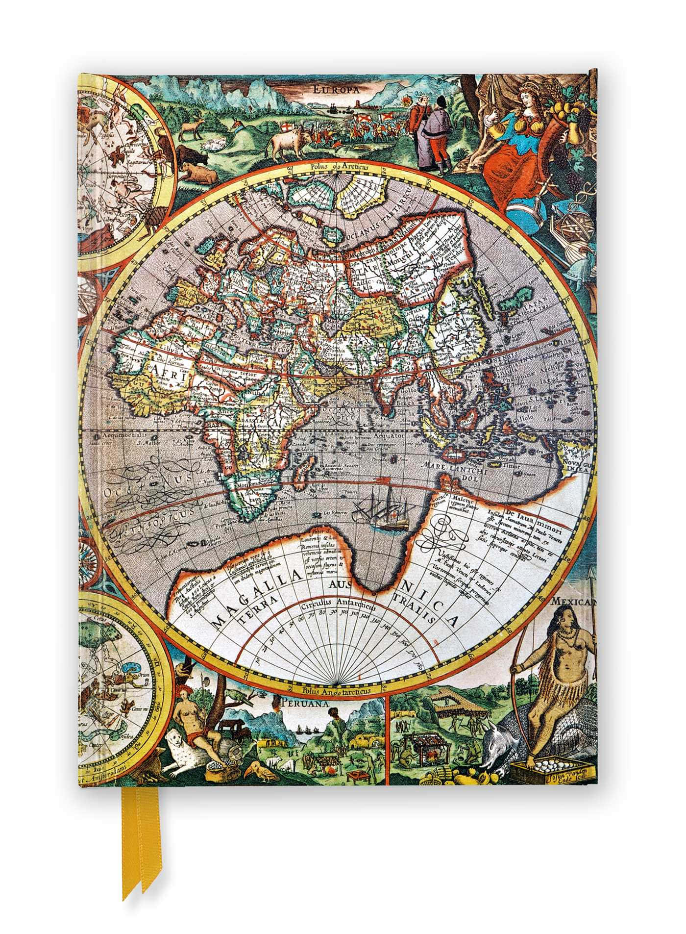 vintage world map, colorful illustrations, continents, HD Phone Wallpaper