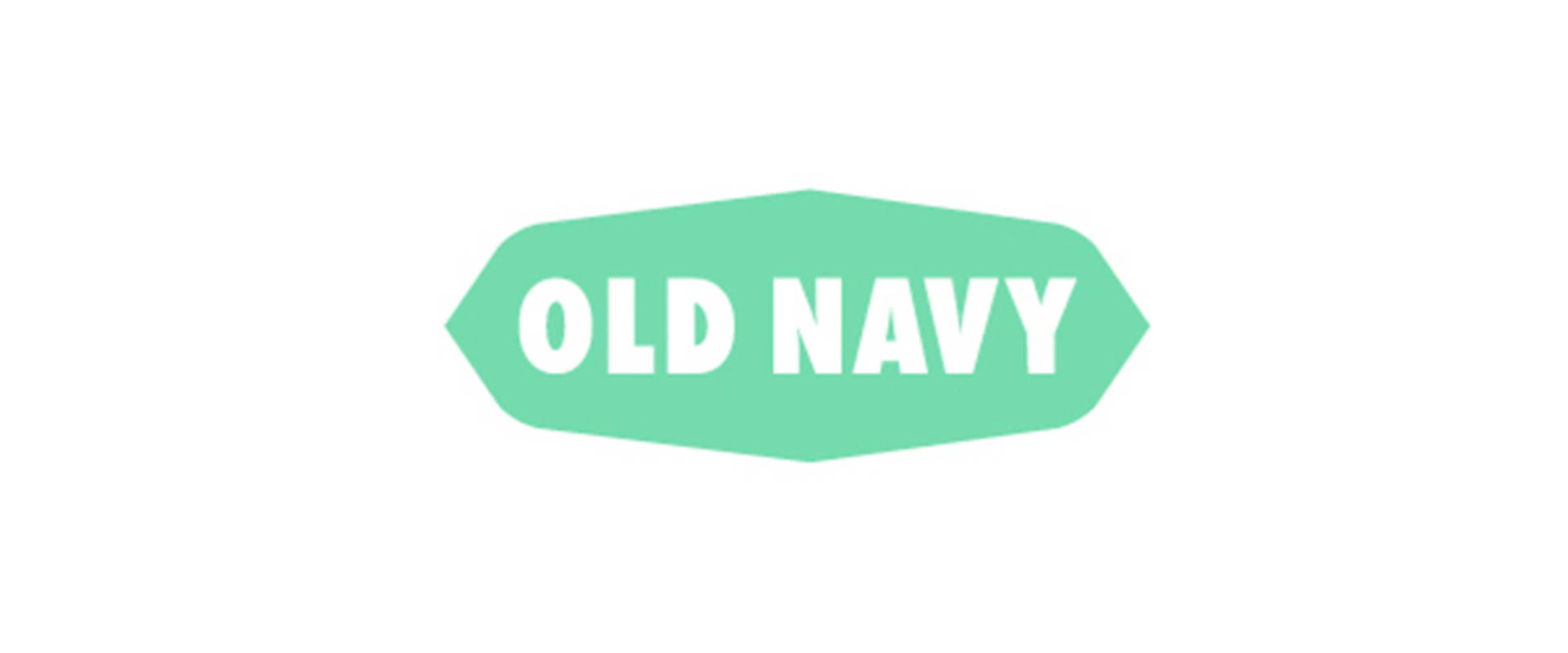 Old Navy, mint green, hexagonal logo, Full HD Desktop Wallpaper