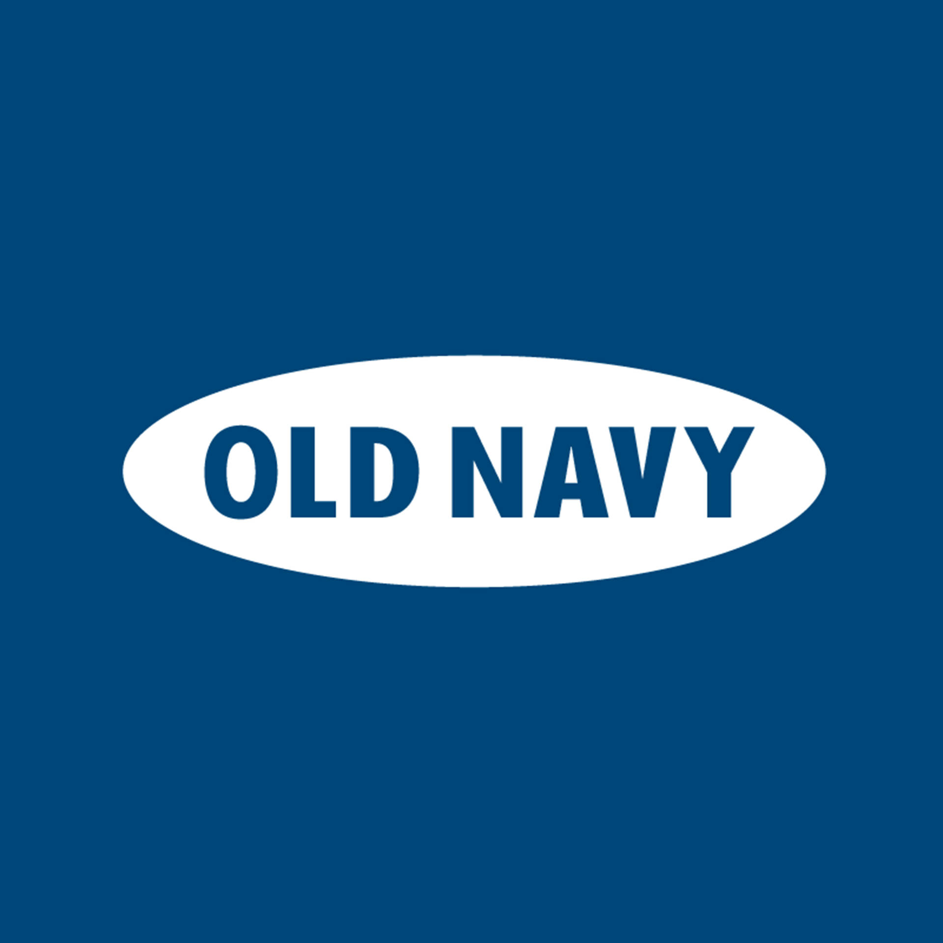 Old Navy, blue circular logo, white oval, Full HD Desktop Wallpaper