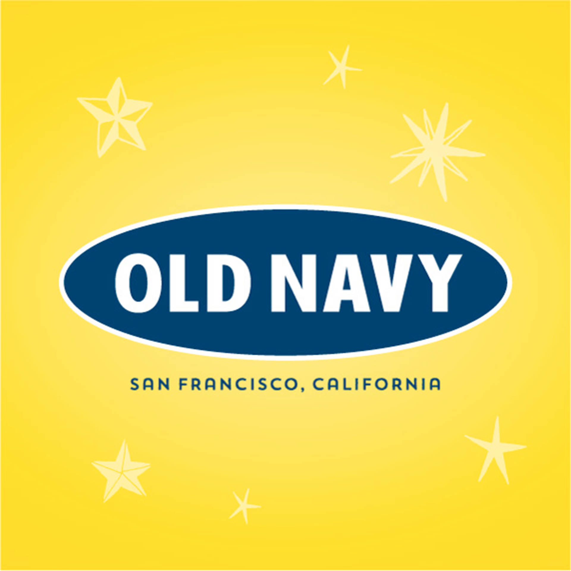 Old Navy, blue oval, white text, Full HD Desktop Wallpaper