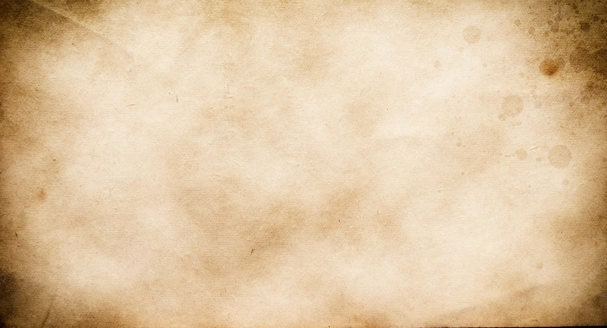 vintage parchment paper, aged texture stains, subtle creases, Full HD Desktop Wallpaper
