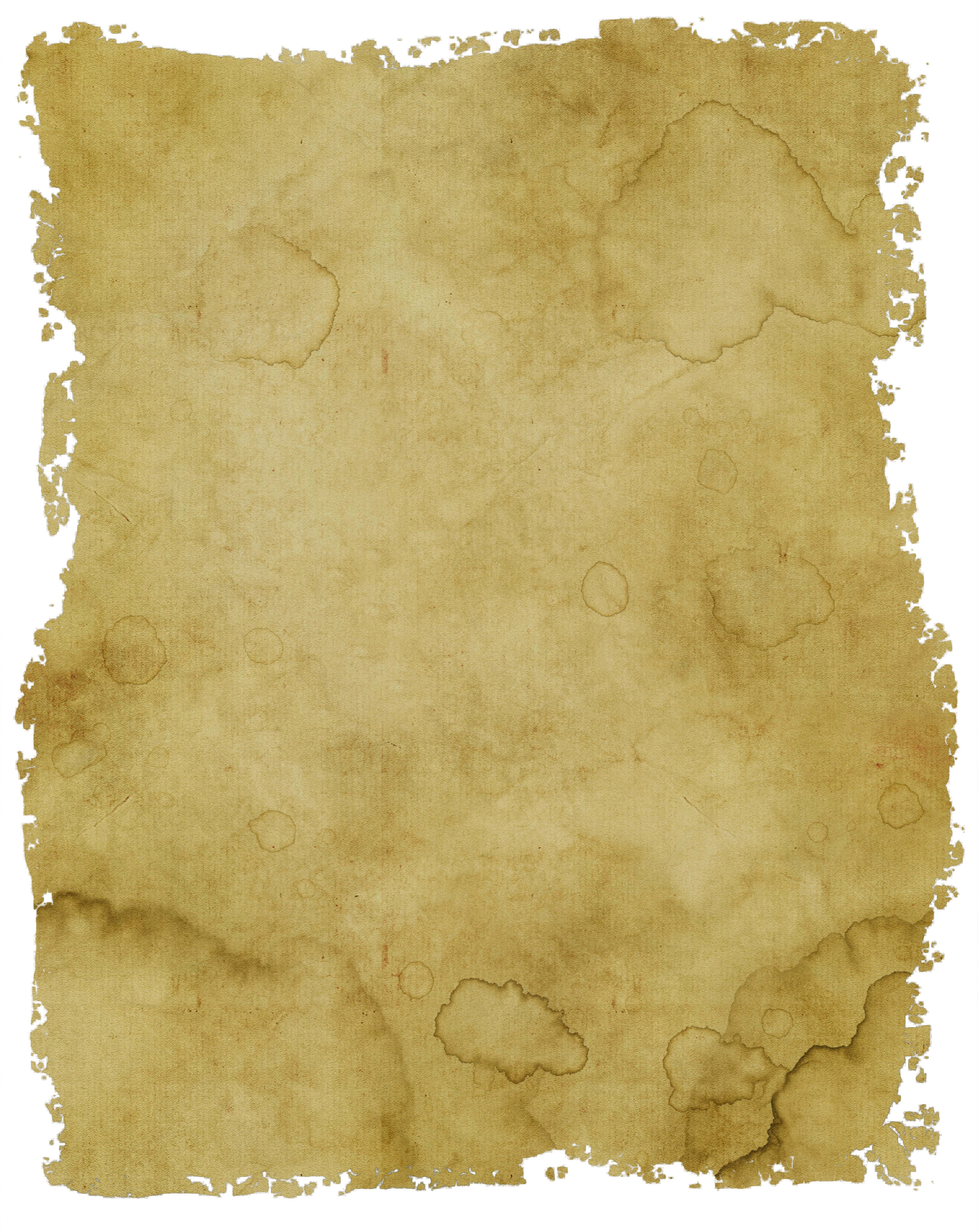 torn paper, weathered beige parchment, circular stains, 4K Phone Wallpaper