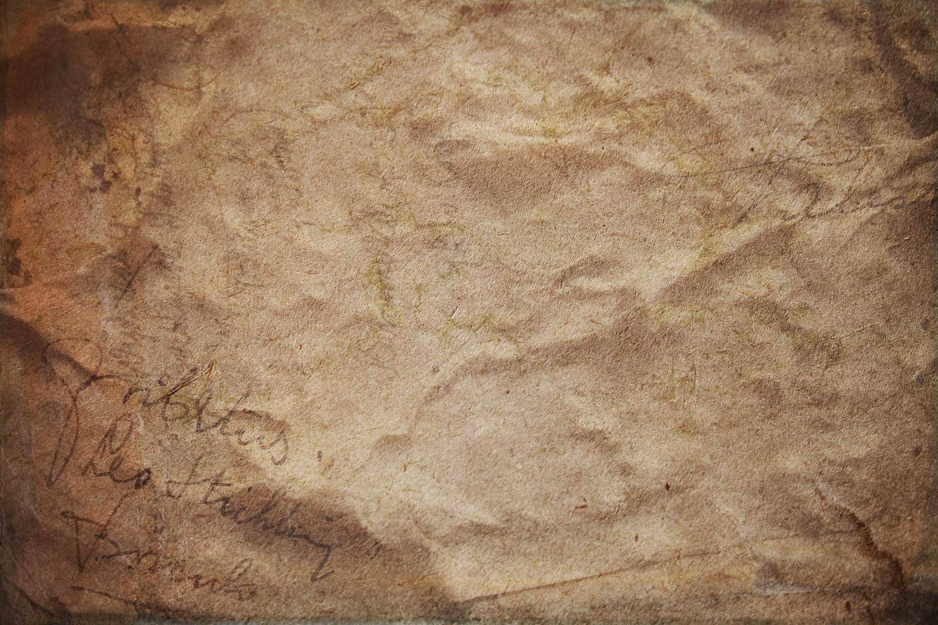 crumpled, brown, old paper, Full HD Desktop Wallpaper