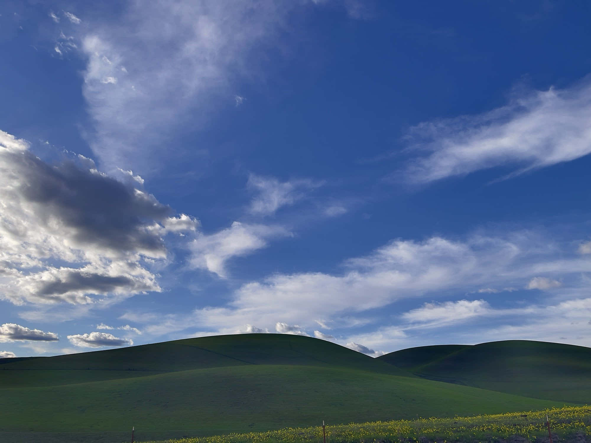 old wooden window, weathered, rolling green hills, Full HD Desktop Wallpaper