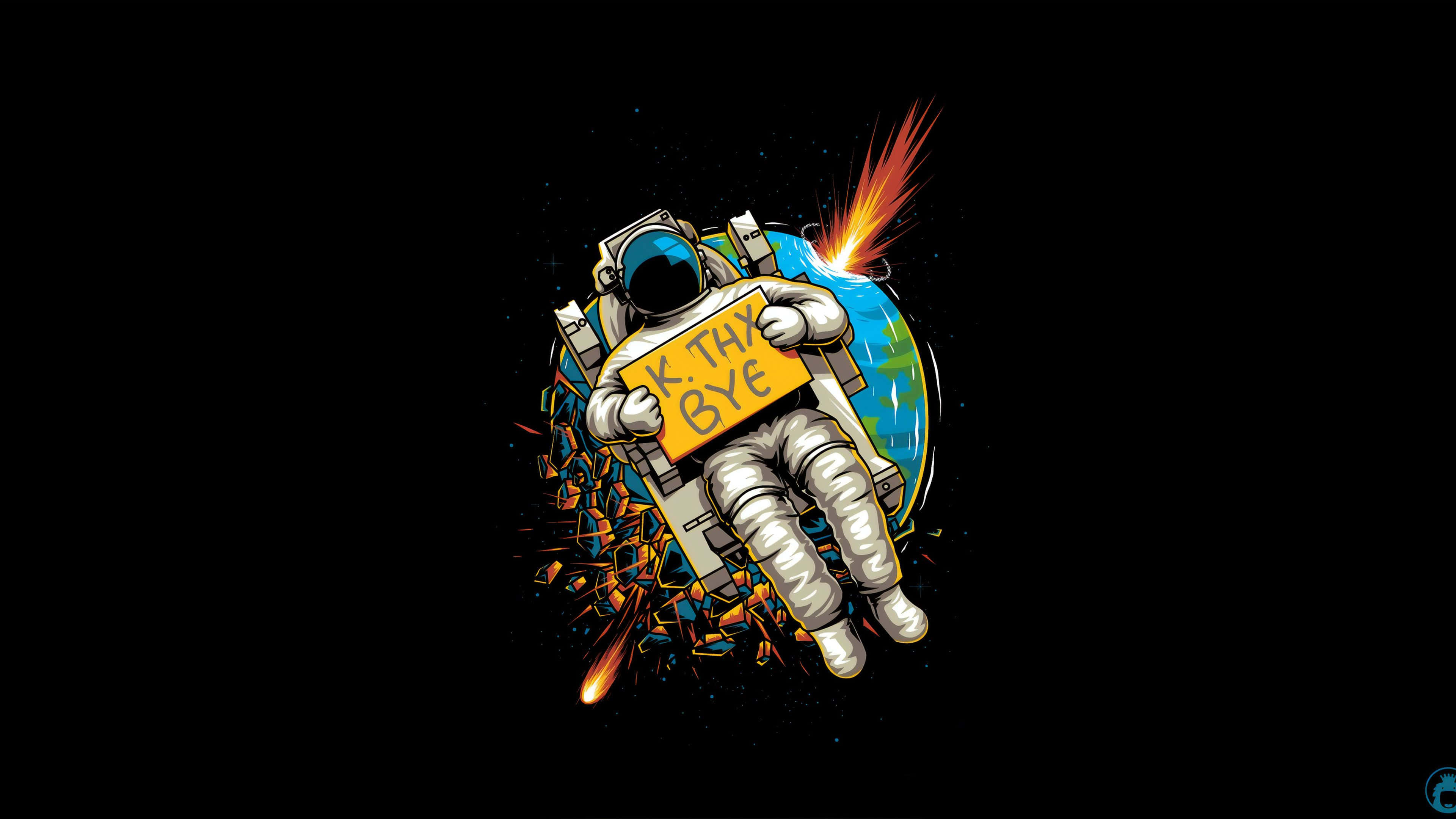 Oled 4K Hdr, astronaut, spacesuit, 4K Desktop Wallpaper