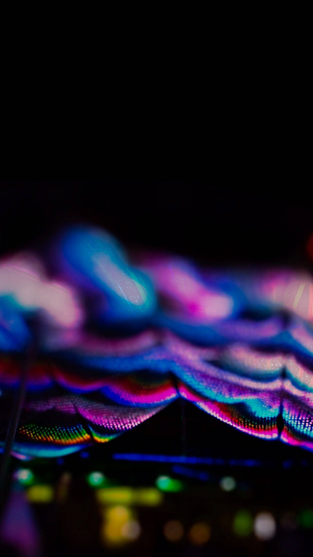 iridescent feathers, oled, iphone, Full HD Phone Wallpaper