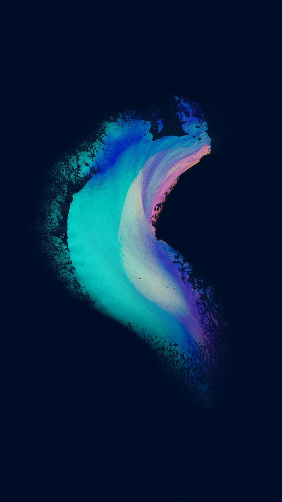 Oled, turquoise, pink, Full HD Phone Wallpaper