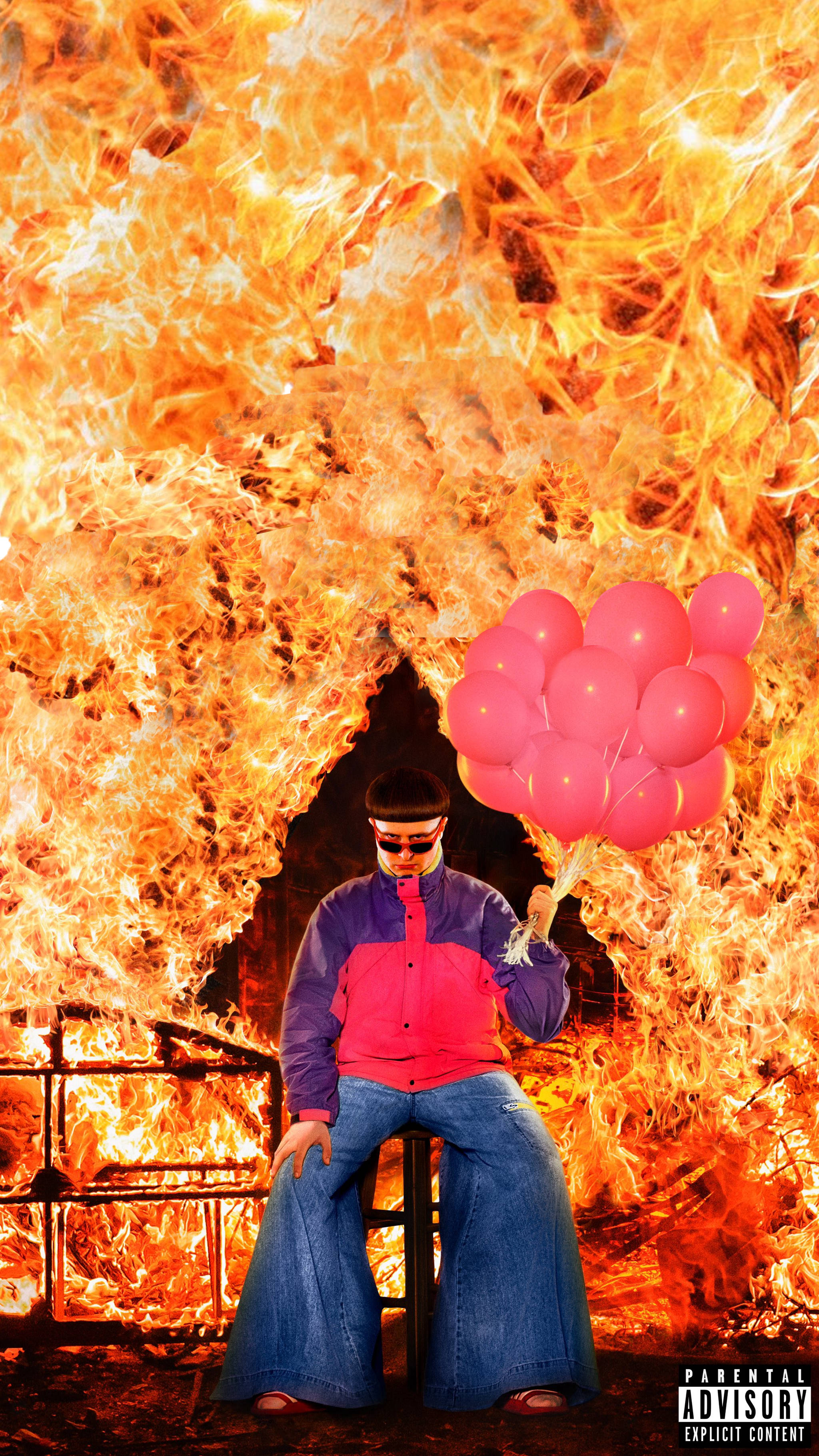 Oliver Tree, ugly is beautiful, colorful jacket, 2K Phone Wallpaper
