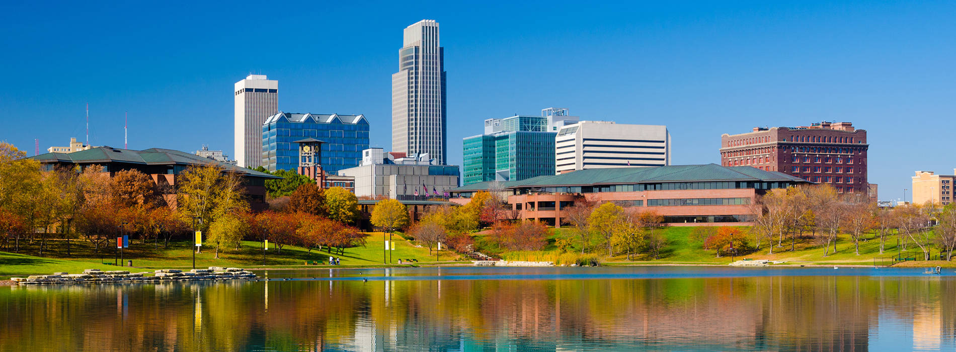 Omaha, daytime, skyline, HD Desktop Wallpaper