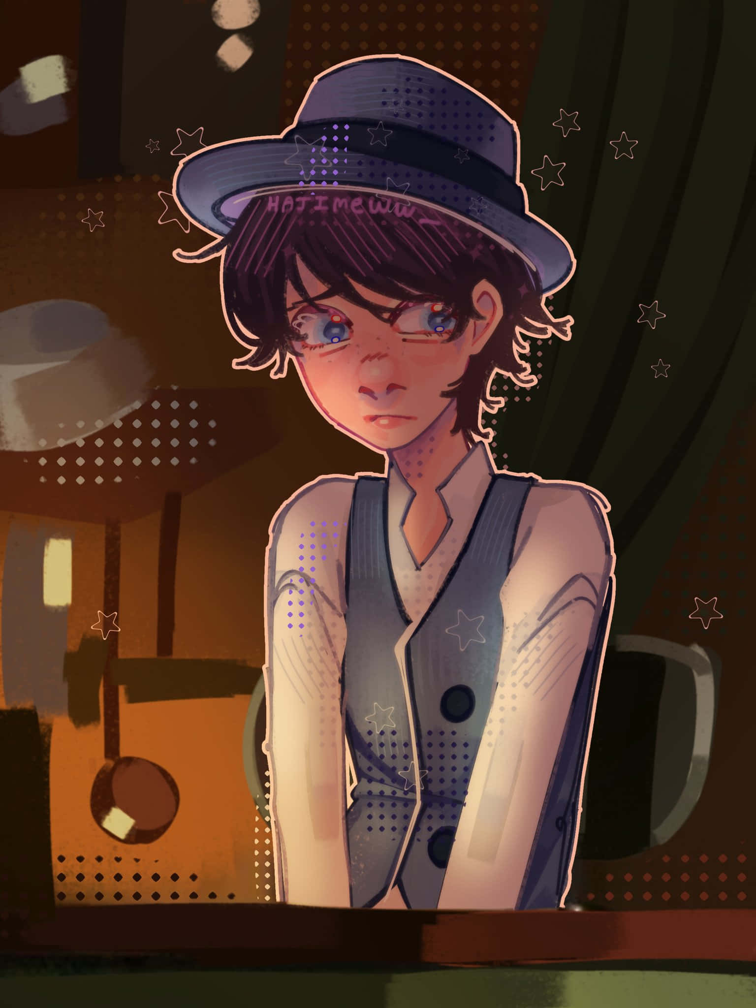 Onceler, purple hat, purple vest, Full HD Phone Wallpaper