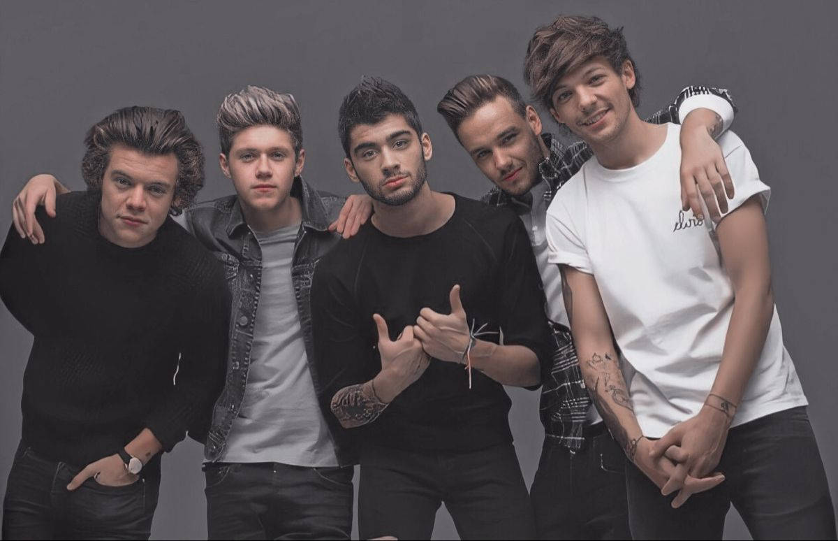 One Direction Aesthetic, boy group, five young men, SD Desktop Wallpaper
