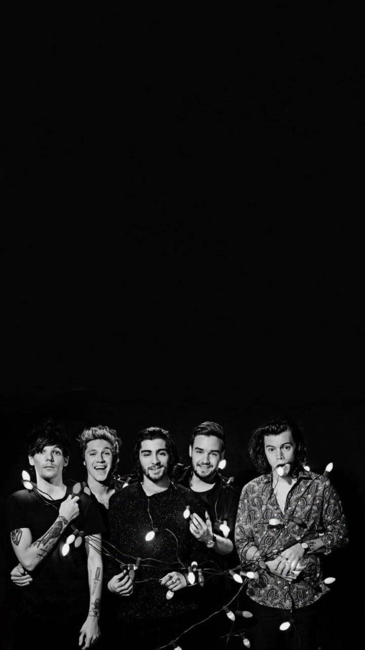 One Direction Aesthetic, Christmas lights, string lights, HD Phone Wallpaper