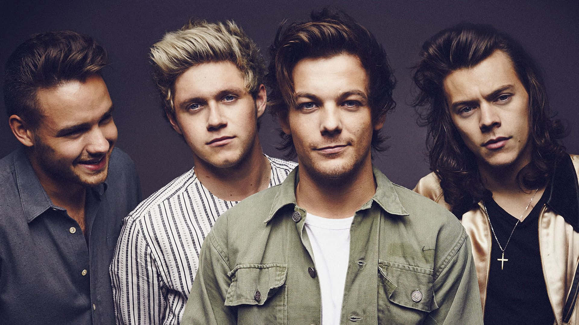 One Direction, laptop, glowing laptop screen, Full HD Desktop Wallpaper