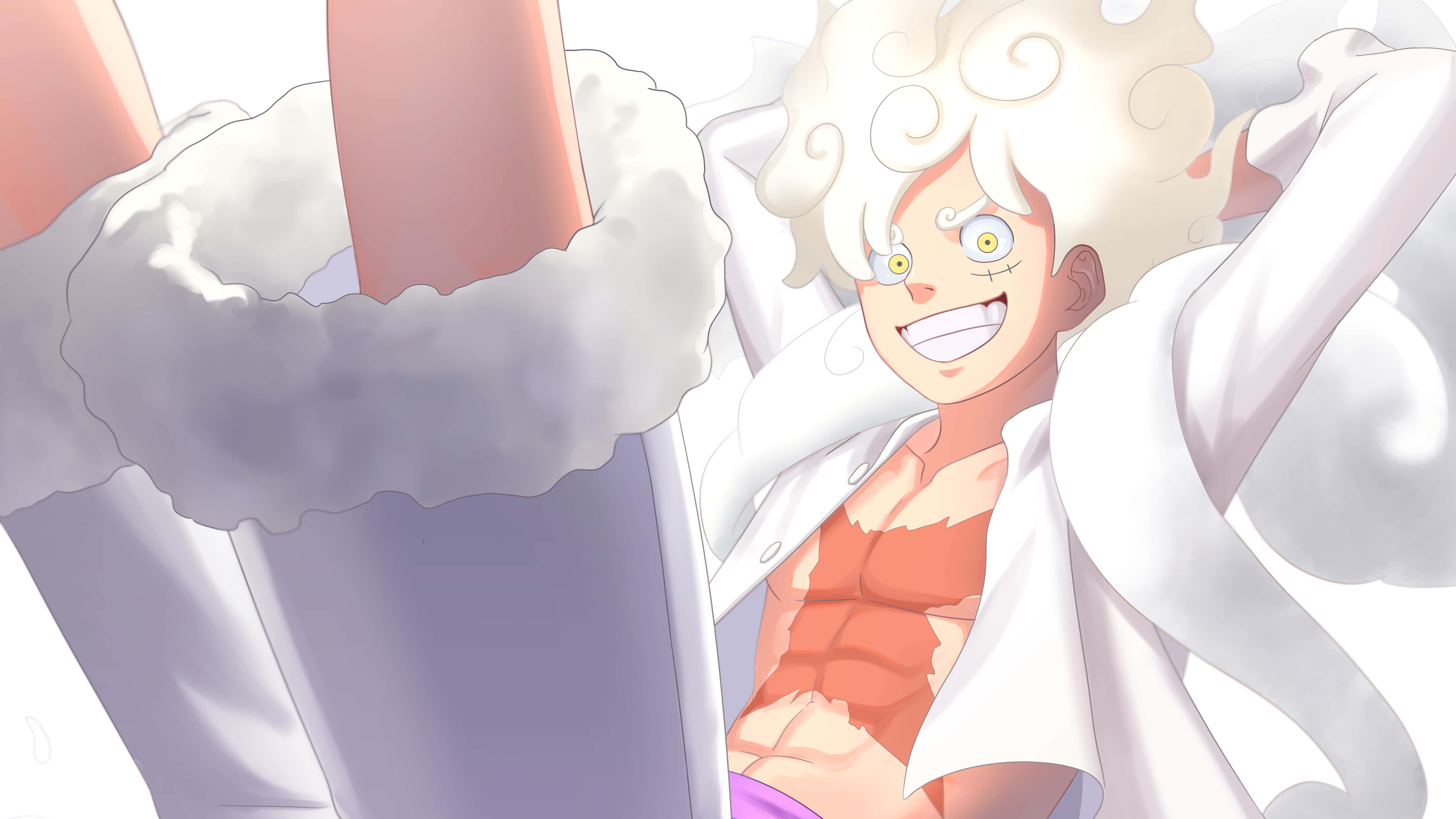 One Piece, 5K, white coat, 5K Desktop Wallpaper