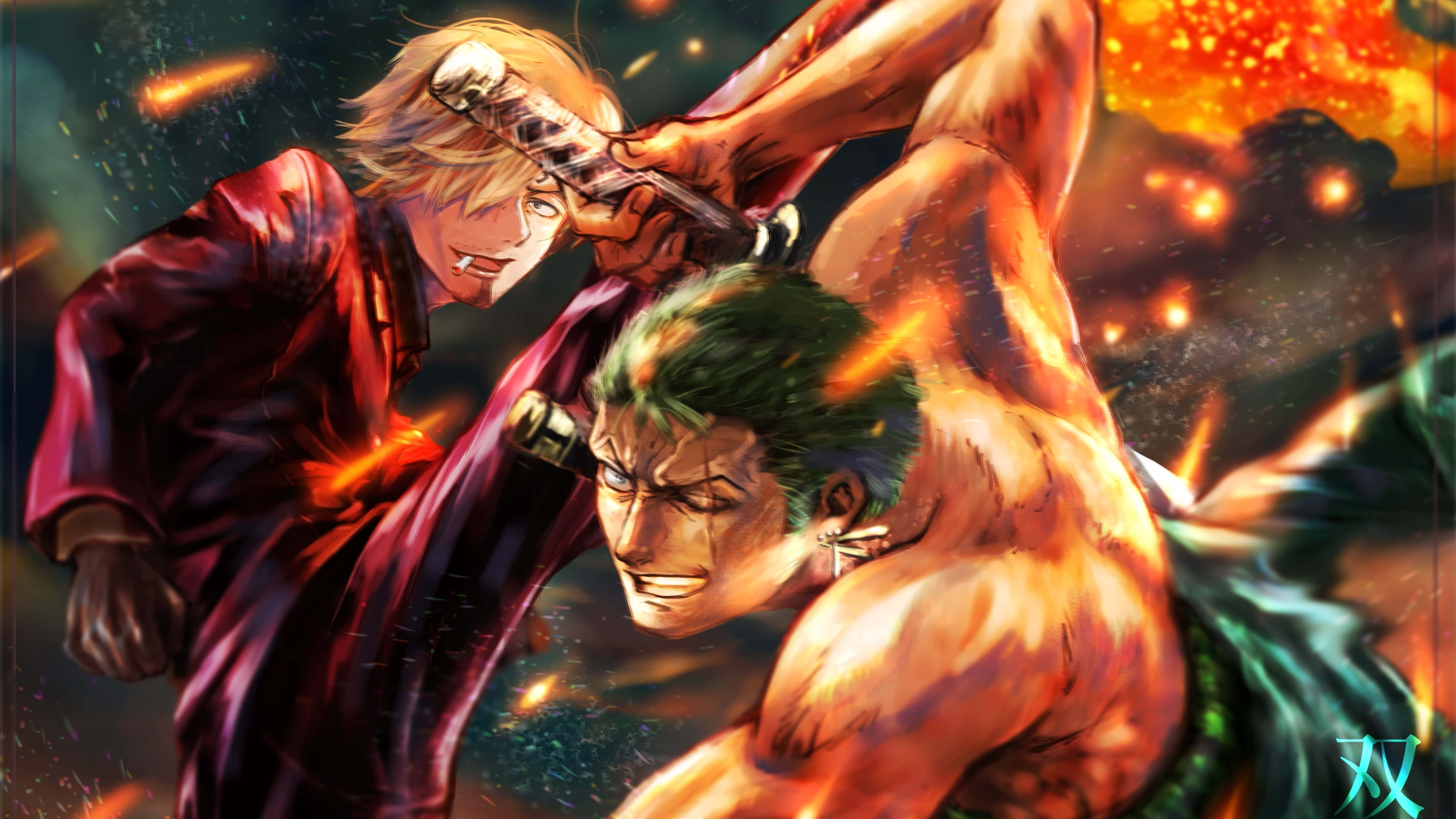 One Piece, 5K, swords, 5K Desktop Wallpaper