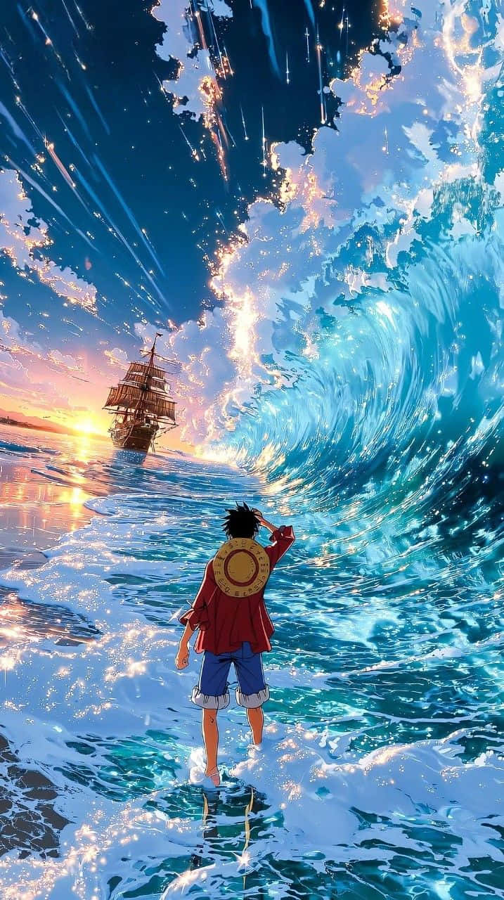 One Piece, sailor, red coat, HD Phone Wallpaper