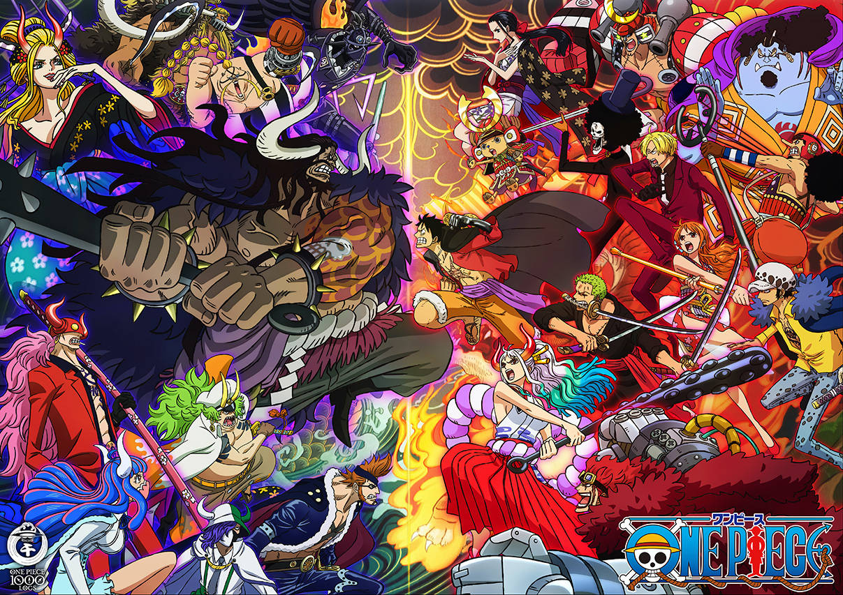 One Piece, anime, characters, SD Desktop Wallpaper