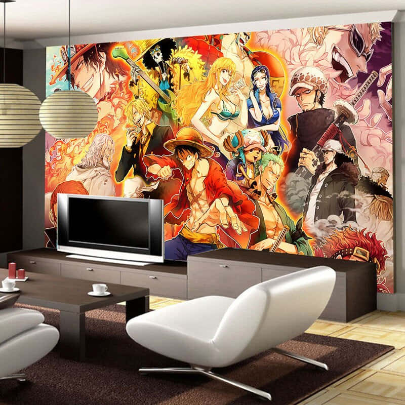 One Piece, anime, characters, SD Desktop Wallpaper