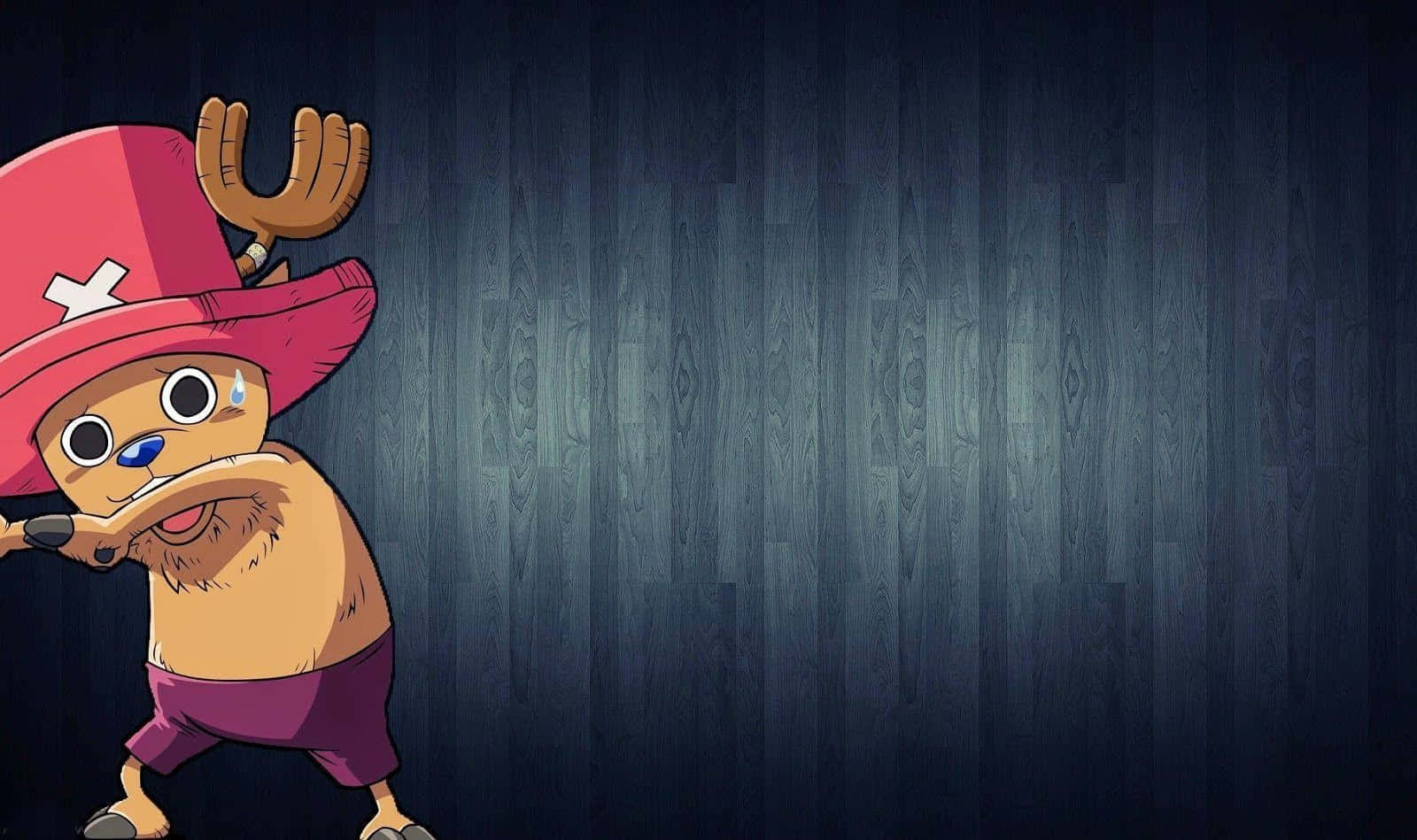 One Piece Chopper, reindeer, red hat, HD Desktop Wallpaper
