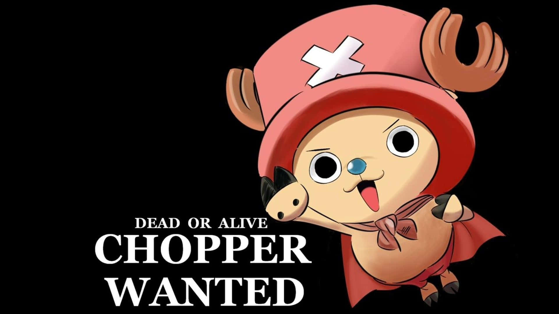One Piece Chopper, reindeer doctor, red hat, Full HD Desktop Wallpaper