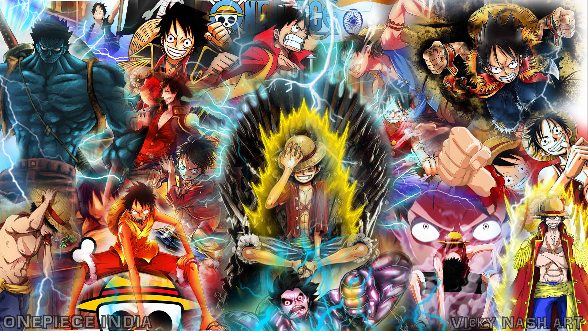 One Piece, PFP, characters, Full HD Desktop Wallpaper
