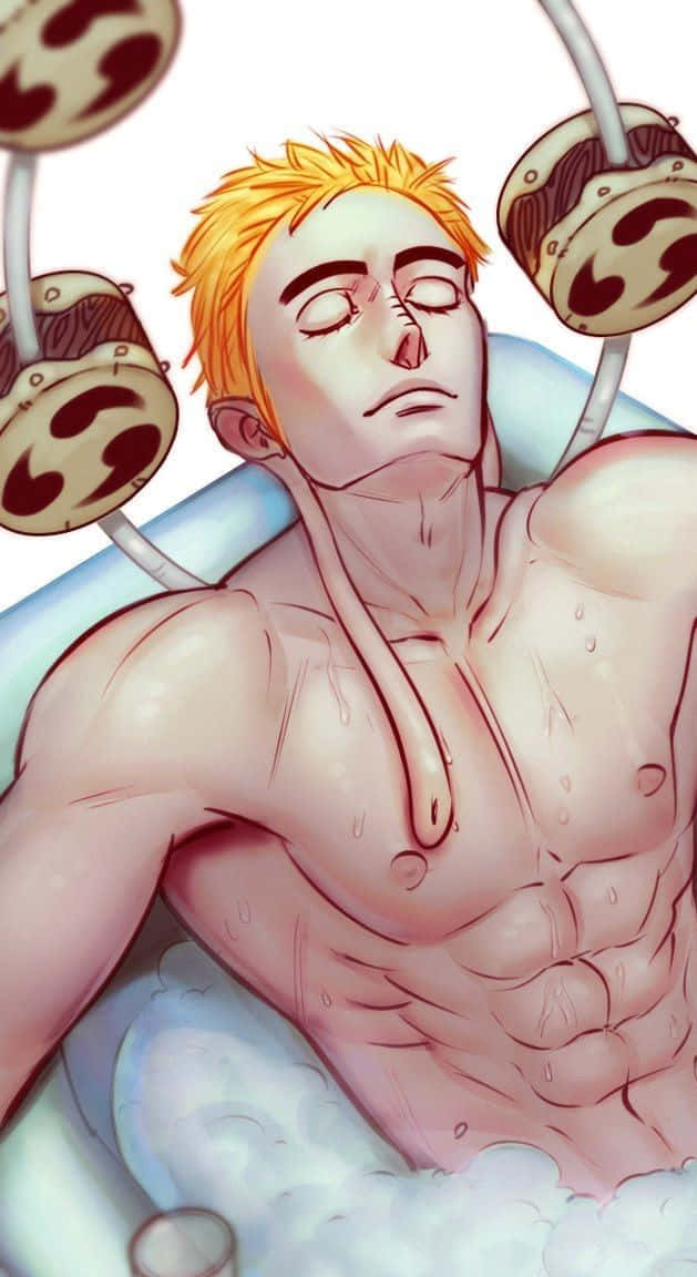 One Piece, Enel, spiky blonde hair, SD Phone Wallpaper
