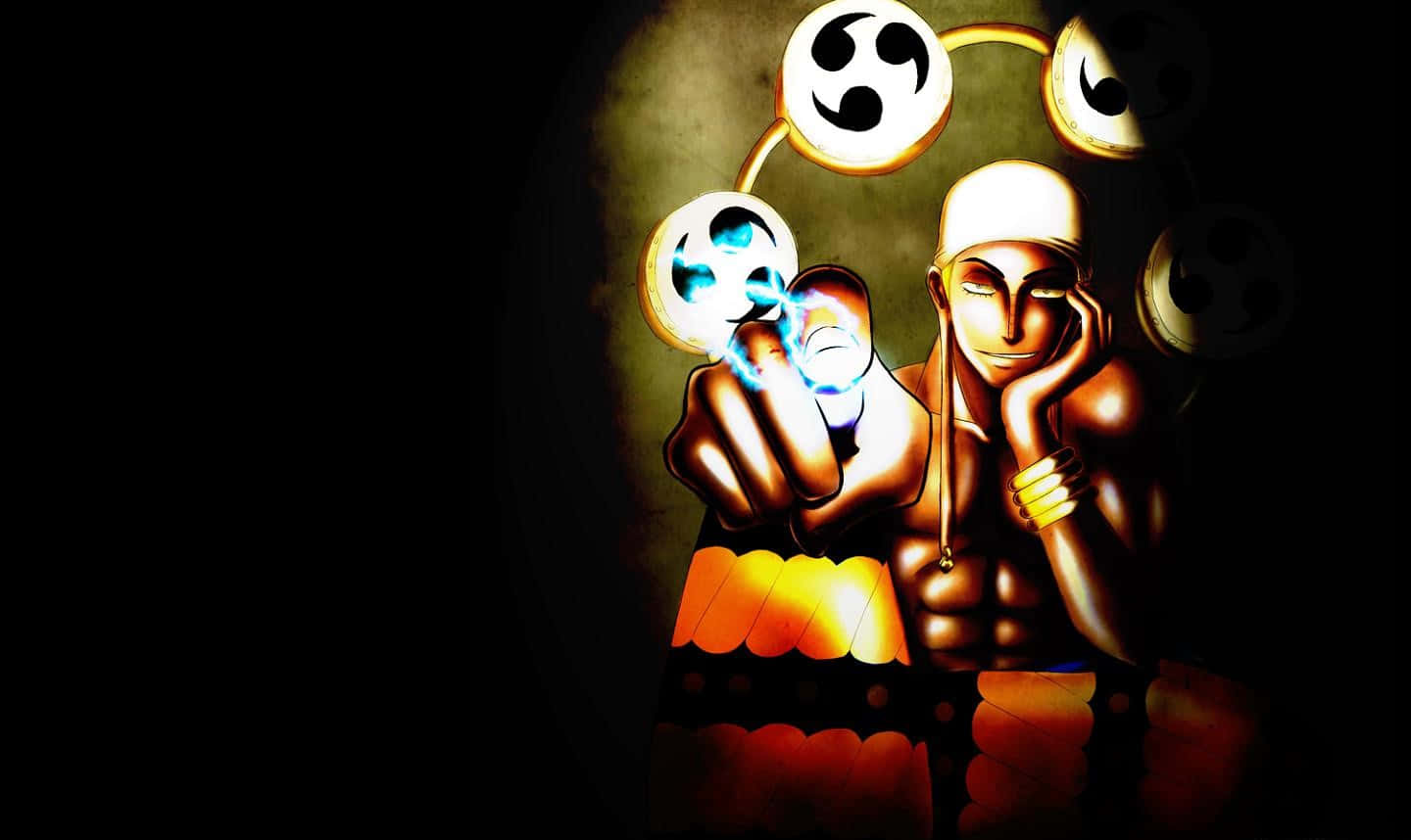 One Piece, Enel, glowing eyes, HD Desktop Wallpaper