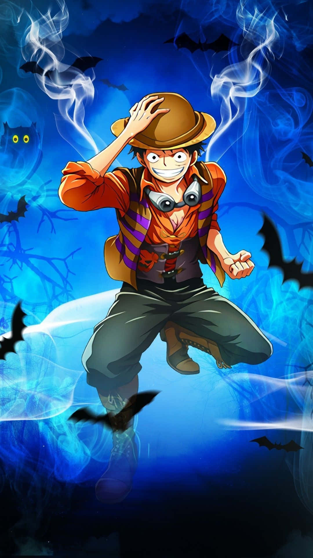 One Piece, Luffy, iPhone, Full HD Phone Wallpaper