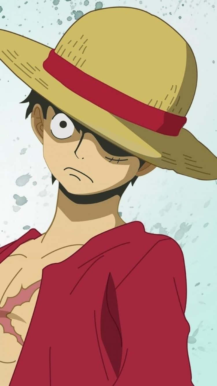 One Piece, Luffy, straw hat, HD Phone Wallpaper