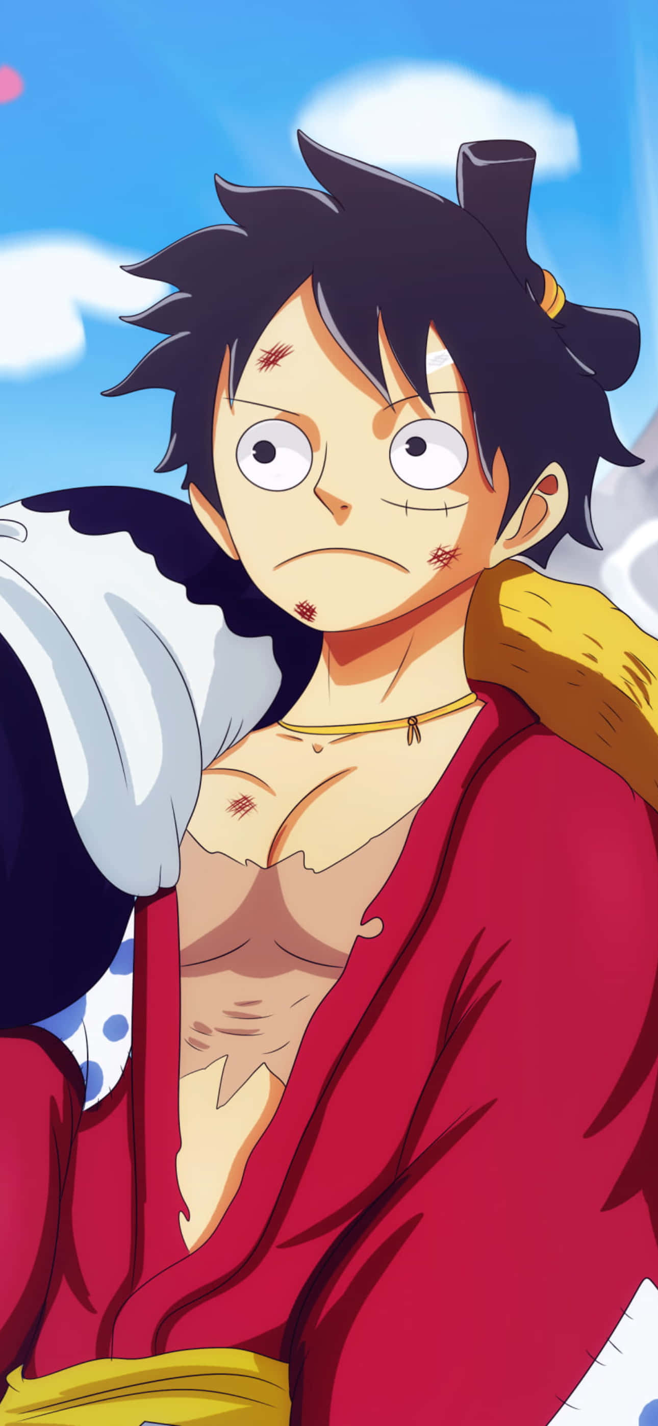 One Piece, Luffy, iPhone, 2K Phone Wallpaper