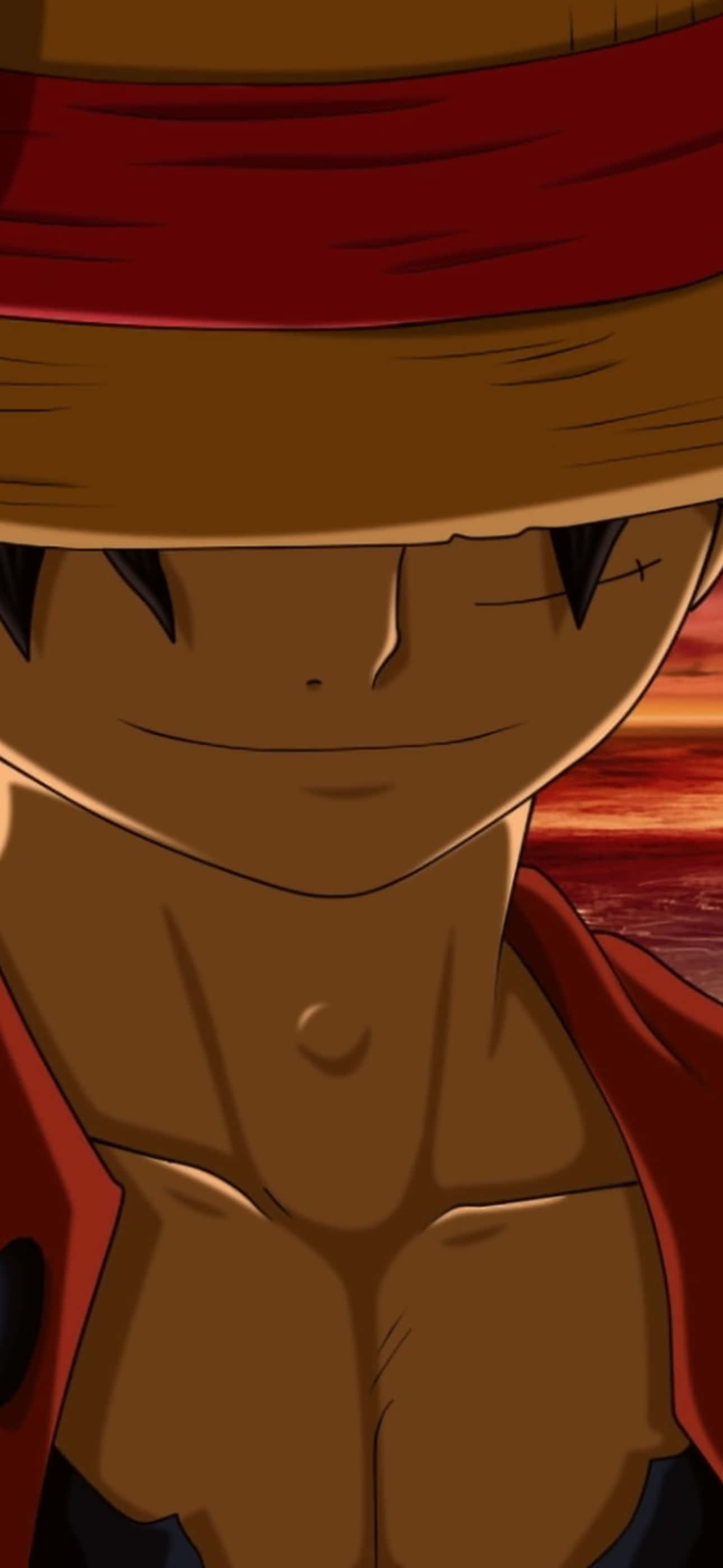 One Piece, Luffy, straw hat, 2K Phone Wallpaper