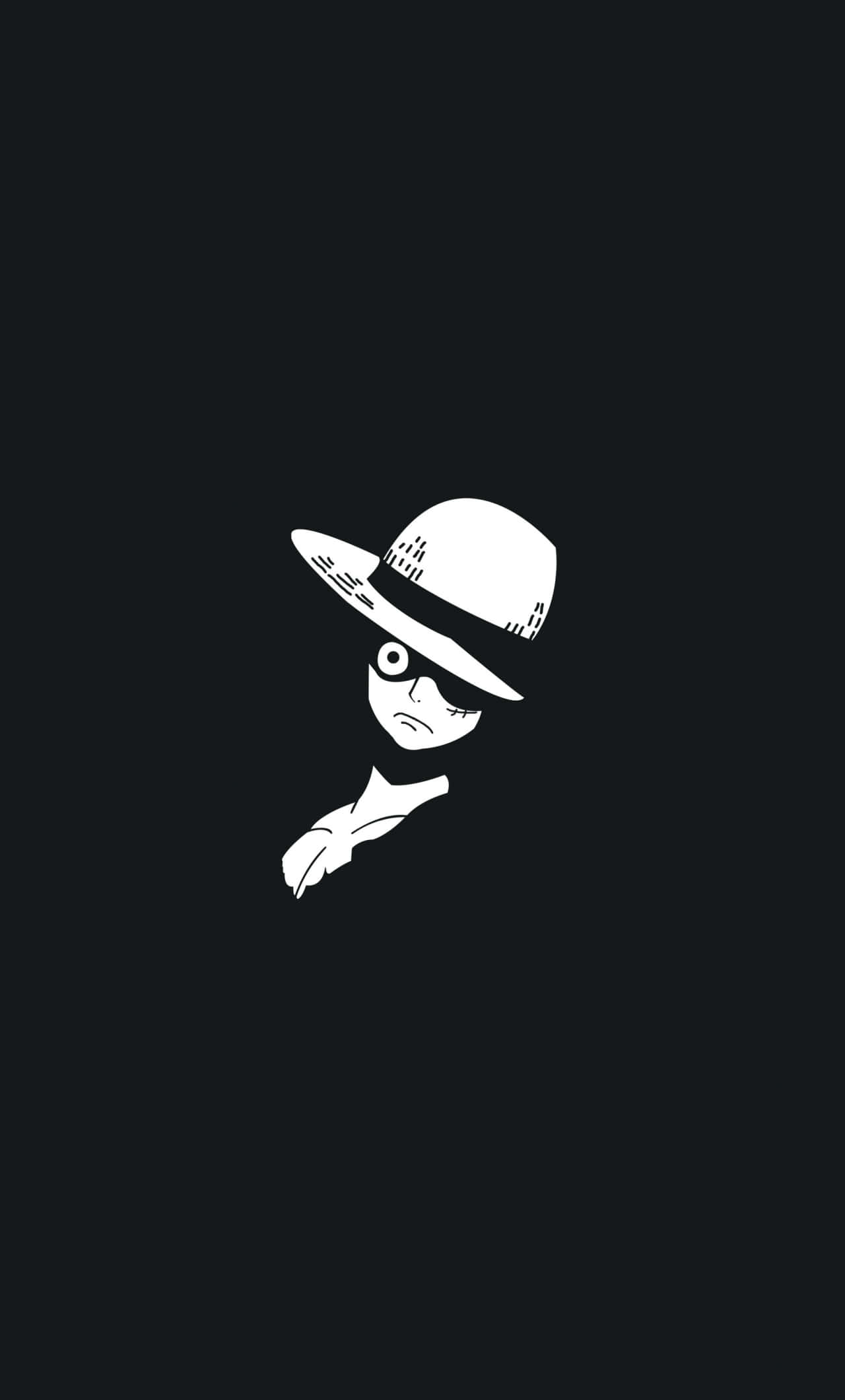 One Piece, Luffy, dark aesthetic, Full HD Phone Wallpaper