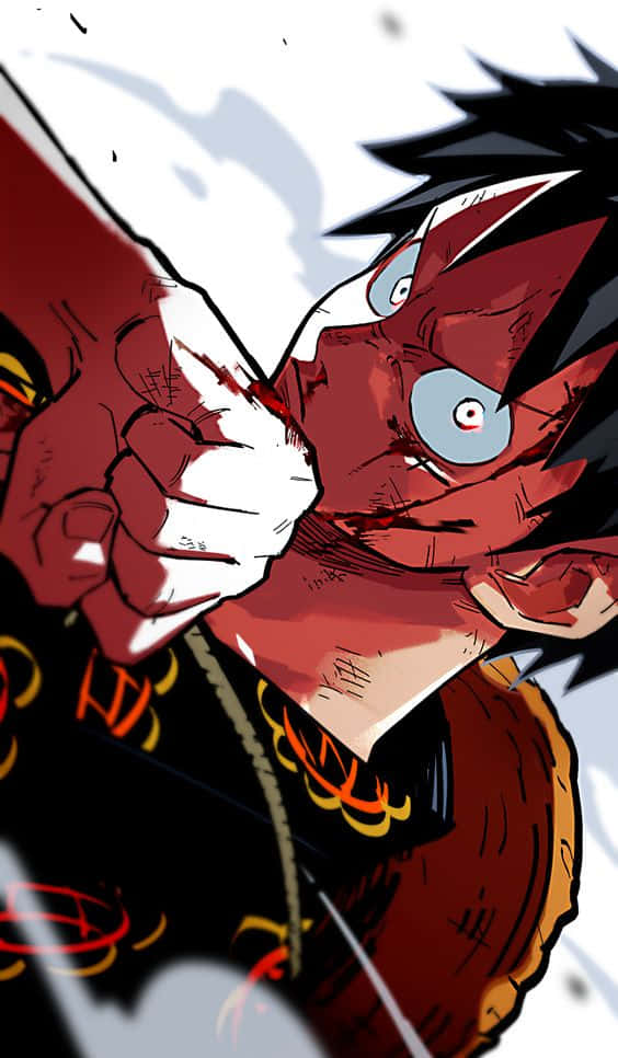 One Piece, Luffy, iPhone, SD Phone Wallpaper