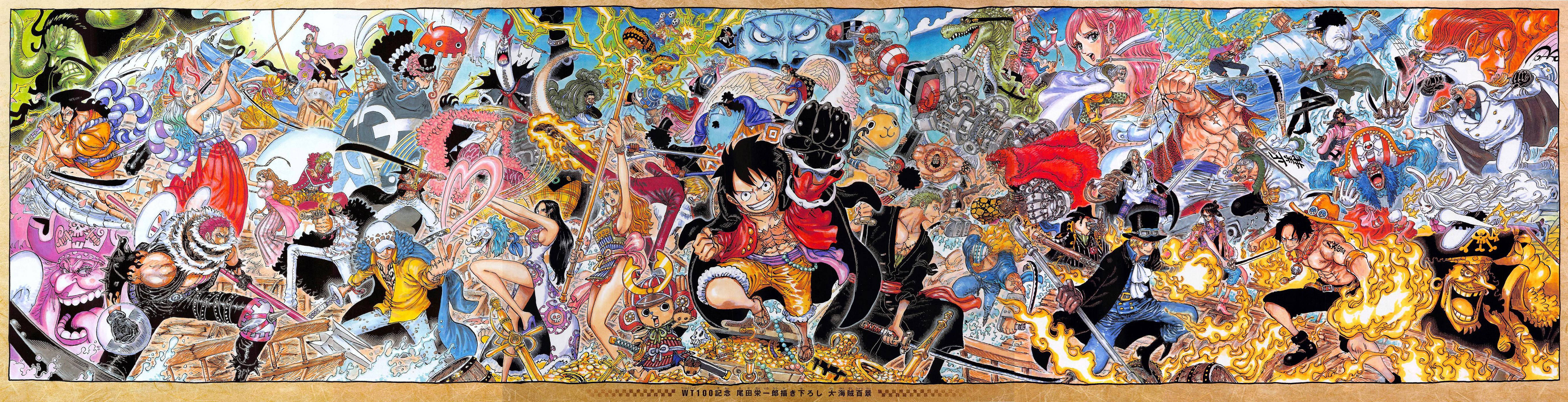 One Piece, anime series, PFP, 5K Desktop Wallpaper