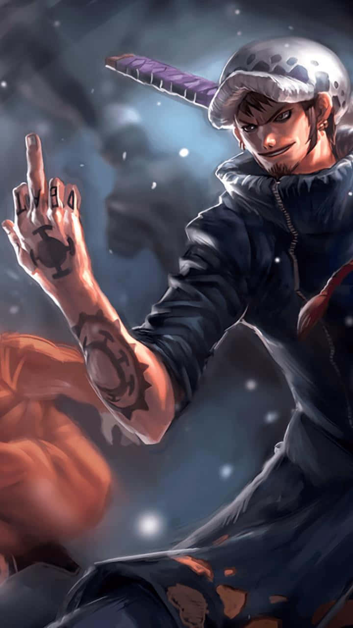 One Piece, Trafalgar Law, devil fruit powers, HD Phone Wallpaper