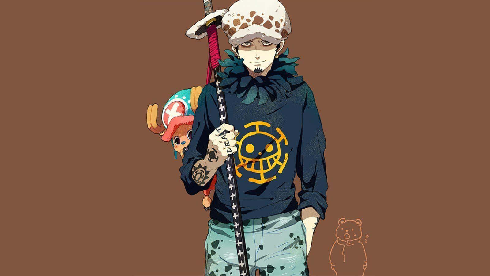 Trafalgar Law, One Piece, anime character, HD Desktop Wallpaper