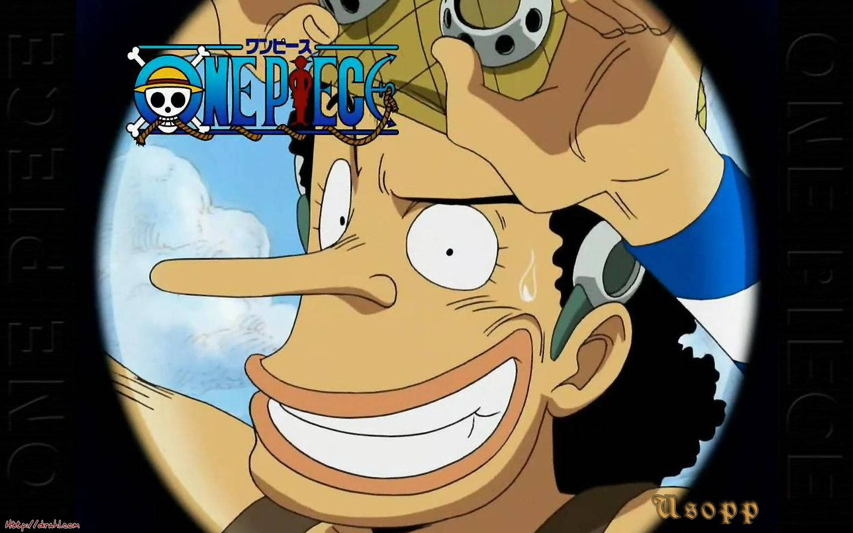 One Piece, Usopp, sniper view, HD Desktop Wallpaper
