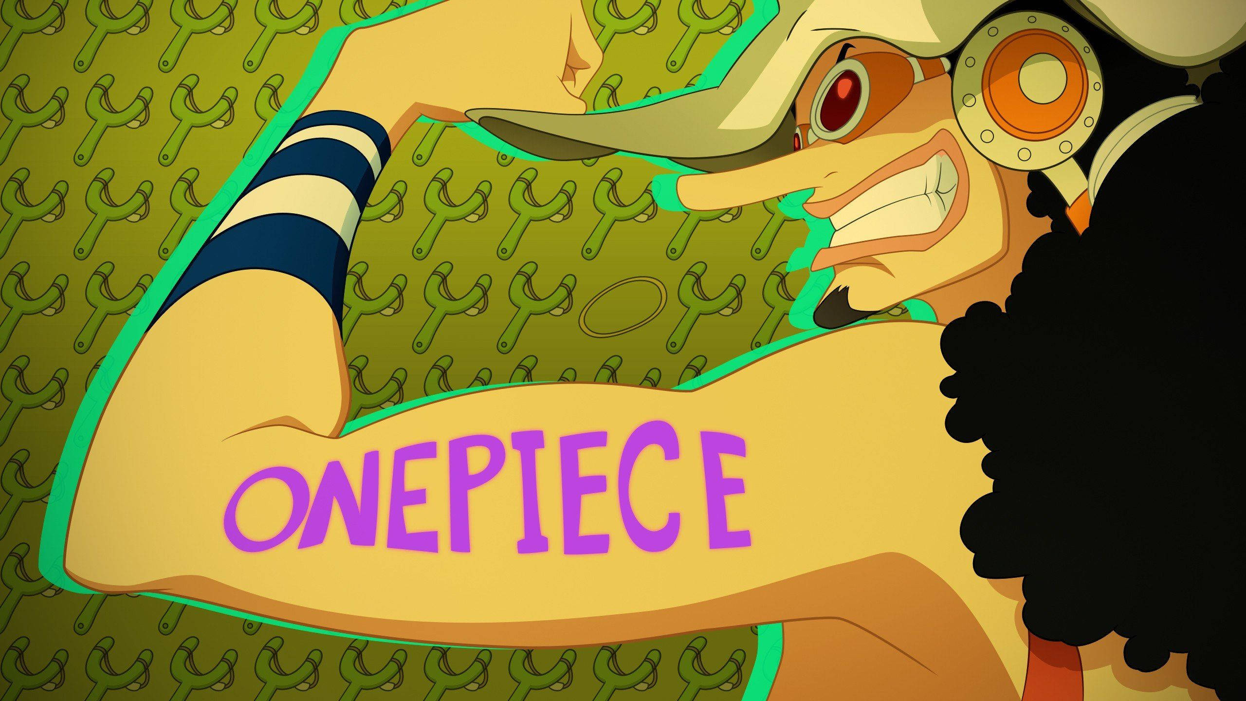 One Piece Usopp, anime character, muscular, 2K Desktop Wallpaper