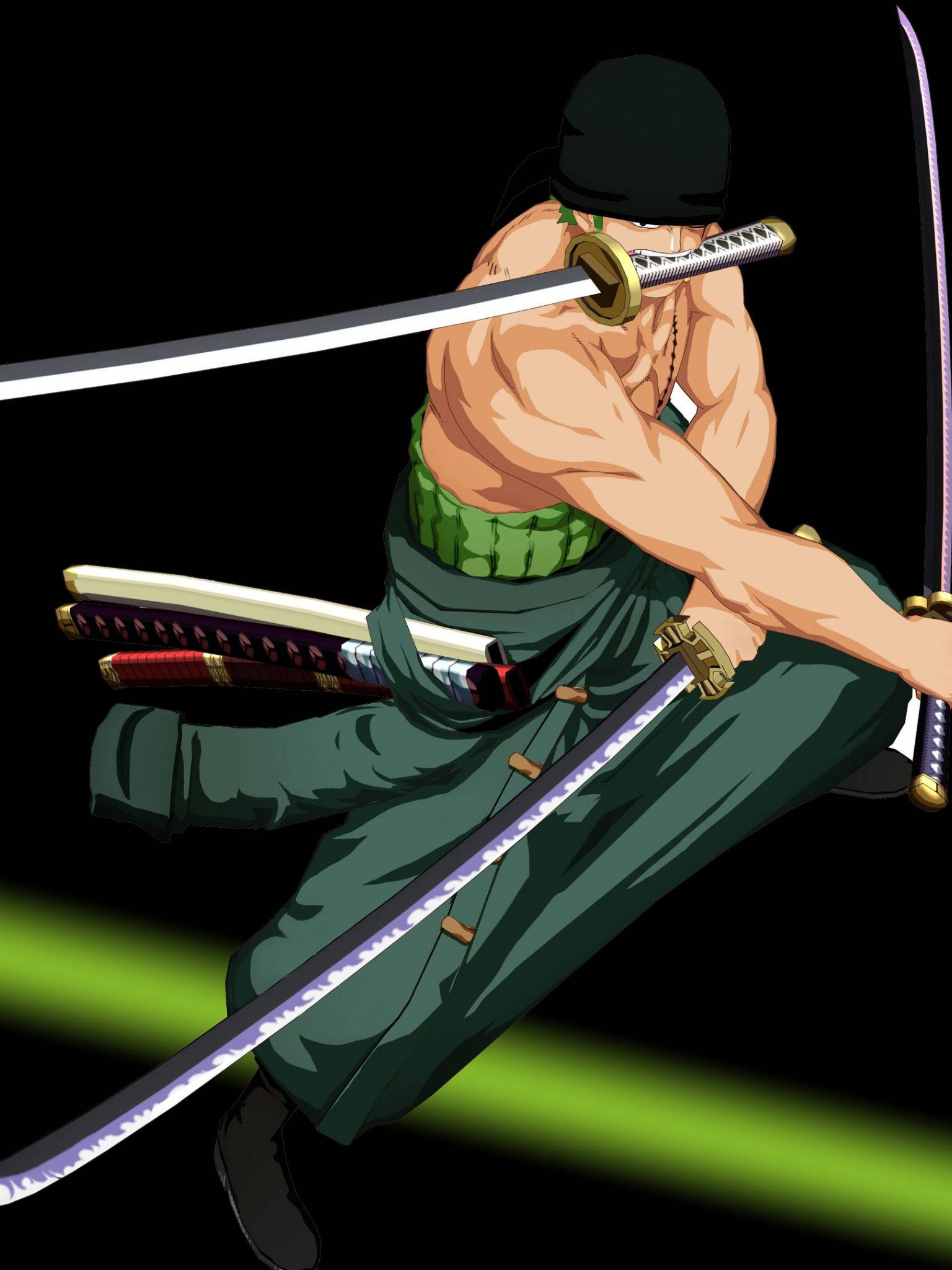 One Piece, Zoro, 4K, Full HD Phone Wallpaper