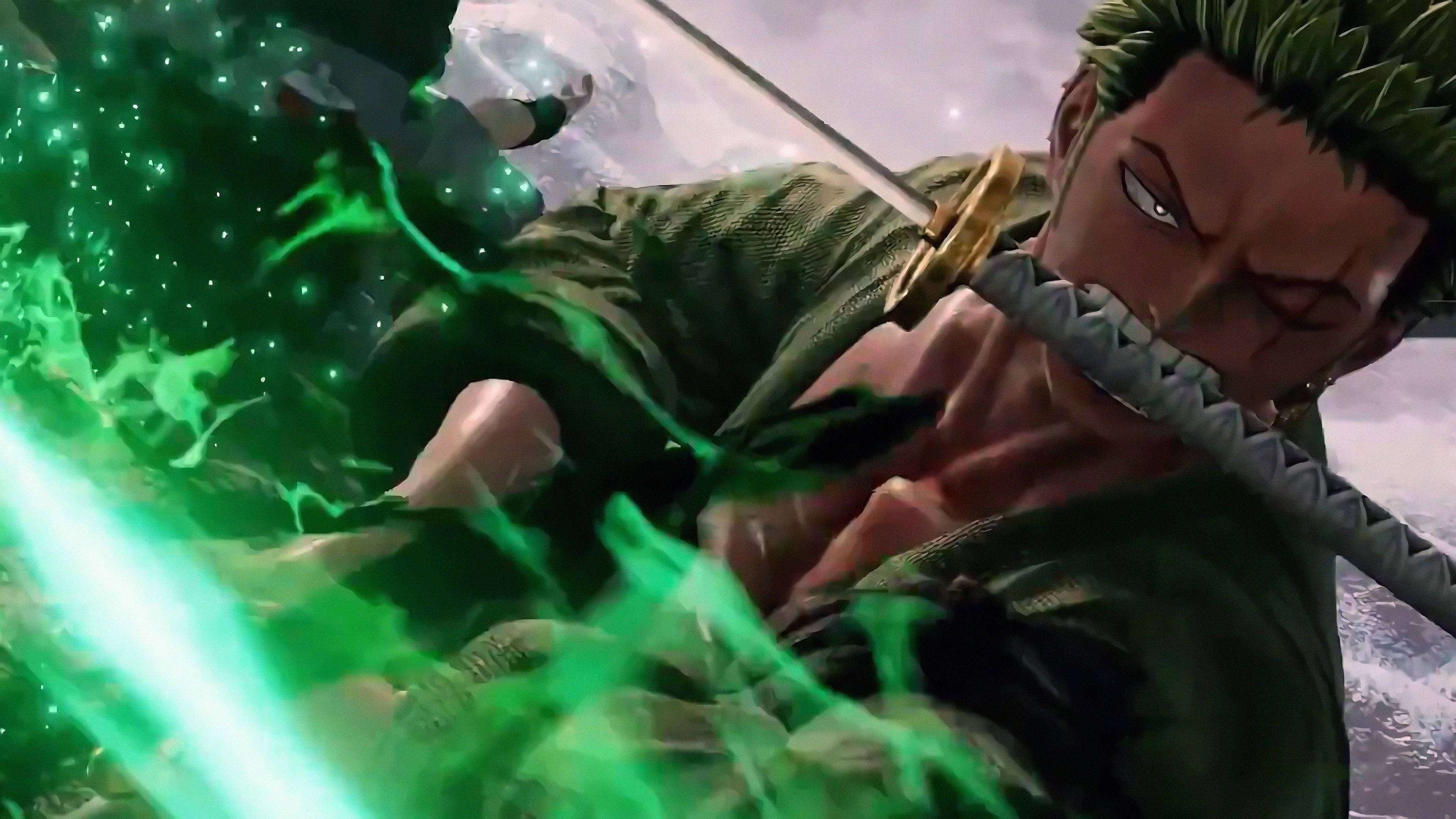 One Piece, Zoro, 4K, 4K Desktop Wallpaper