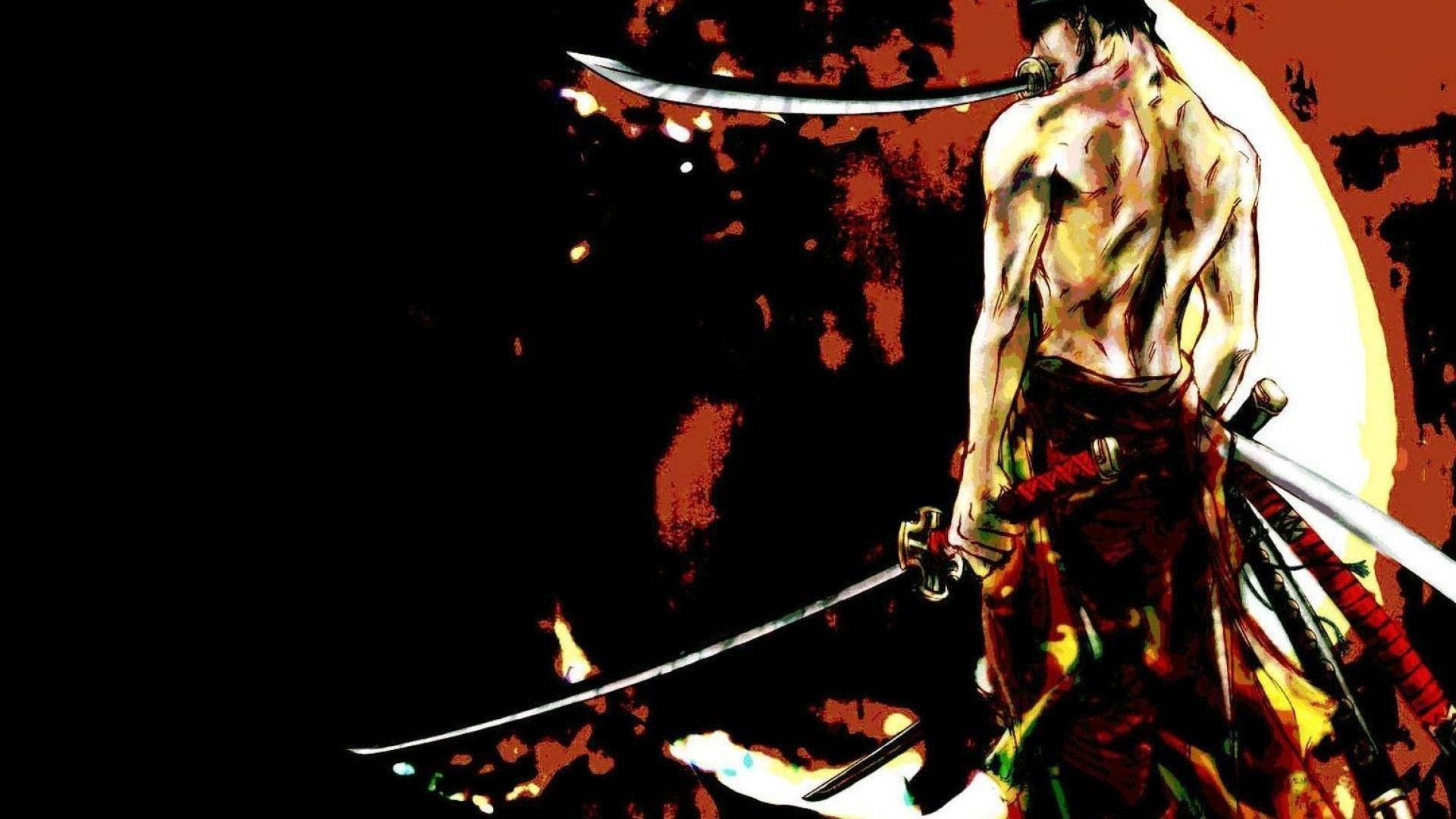 Zoro, One Piece, anime, Full HD Desktop Wallpaper