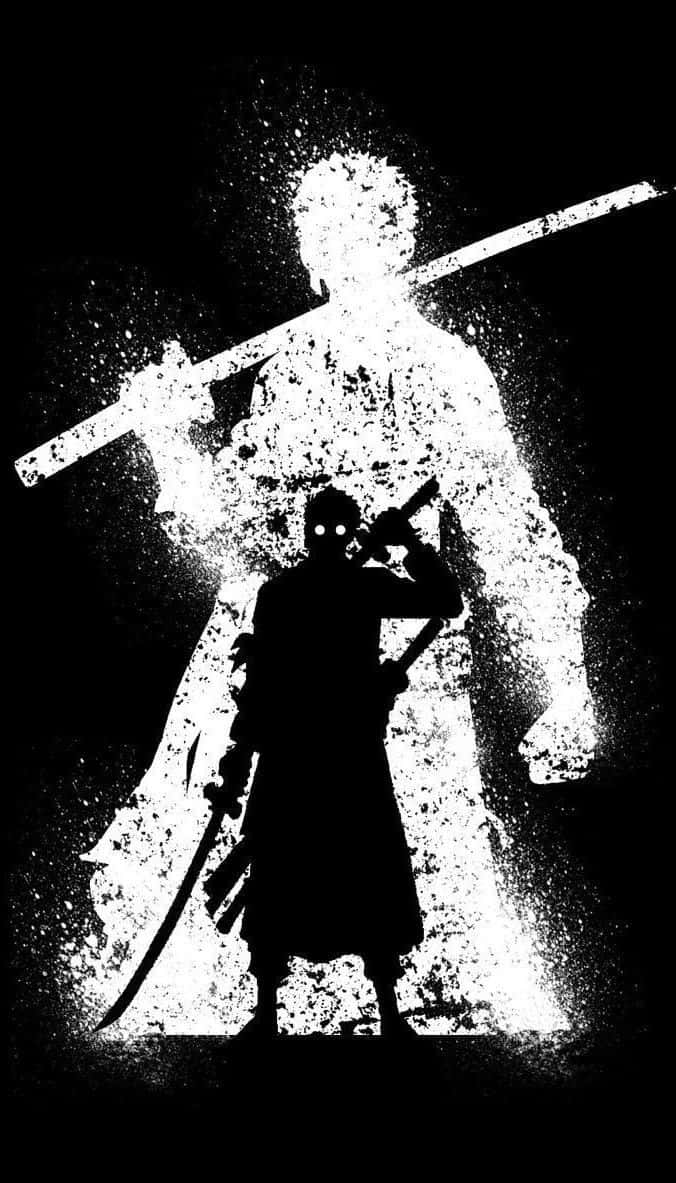 One Piece, Zoro, samurai warrior, SD Phone Wallpaper