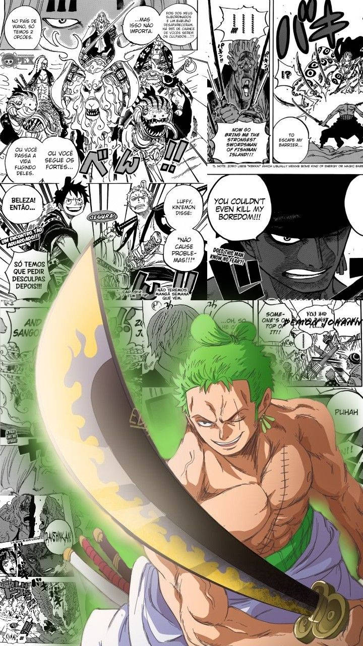 Zoro, One Piece, green-haired swordsman, HD Phone Wallpaper