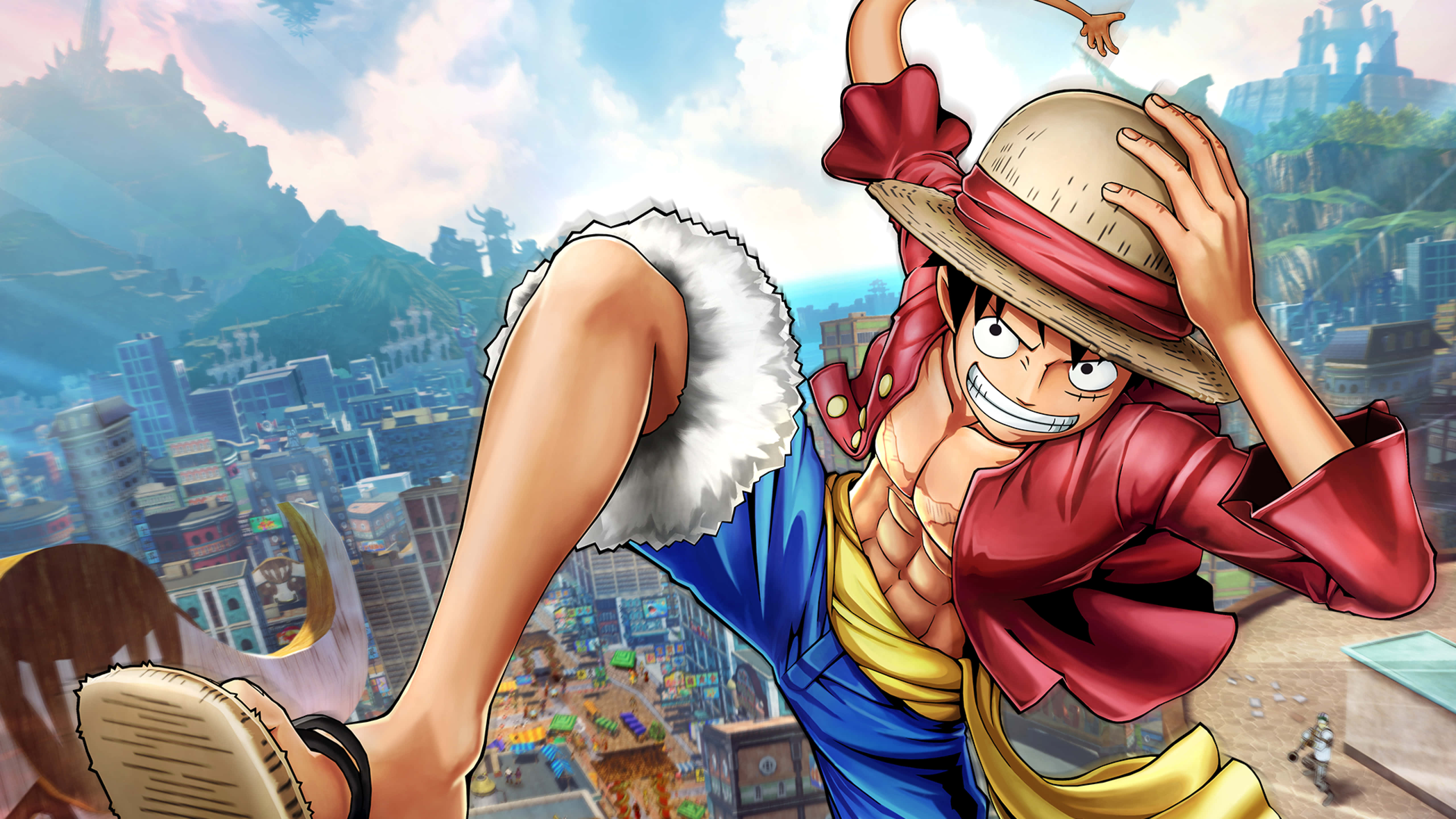 One Piece, Zoro, red coat, 5K Desktop Wallpaper