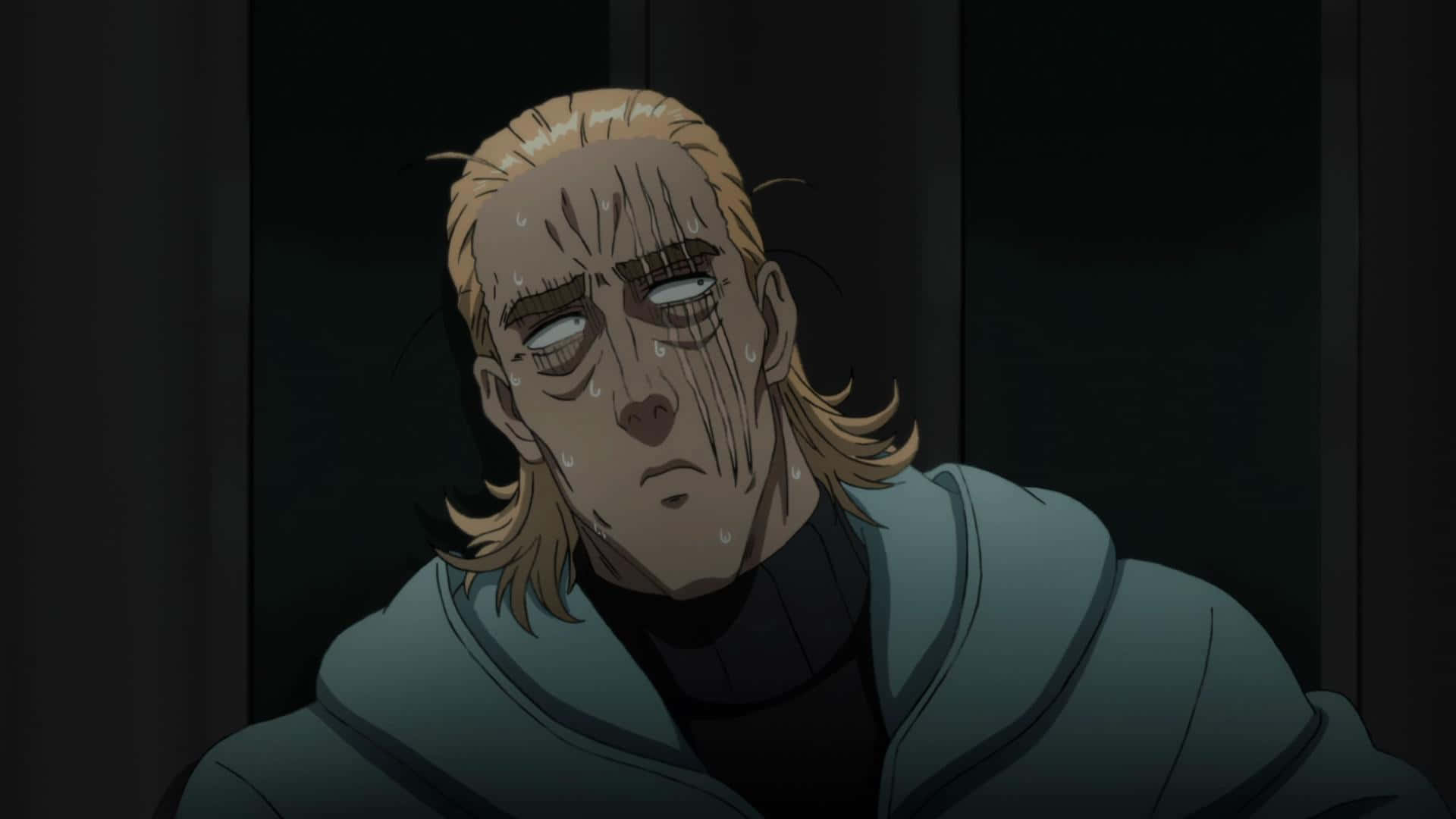 One Punch Man, King, blonde hair, Full HD Desktop Wallpaper