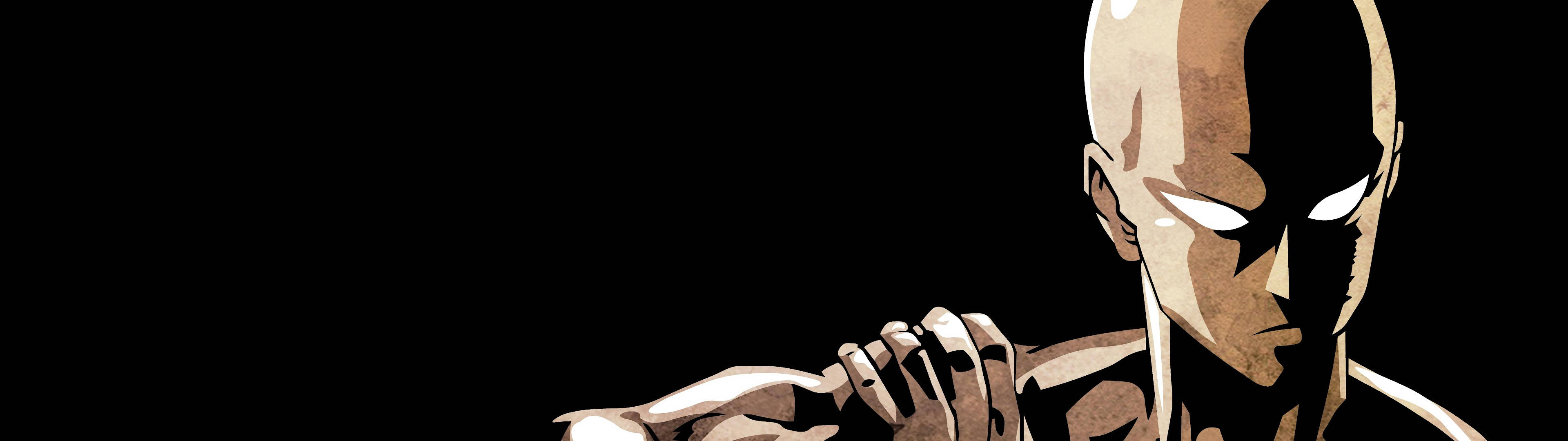 One Punch Man, 3840x1080, 4K, 4K Desktop Wallpaper