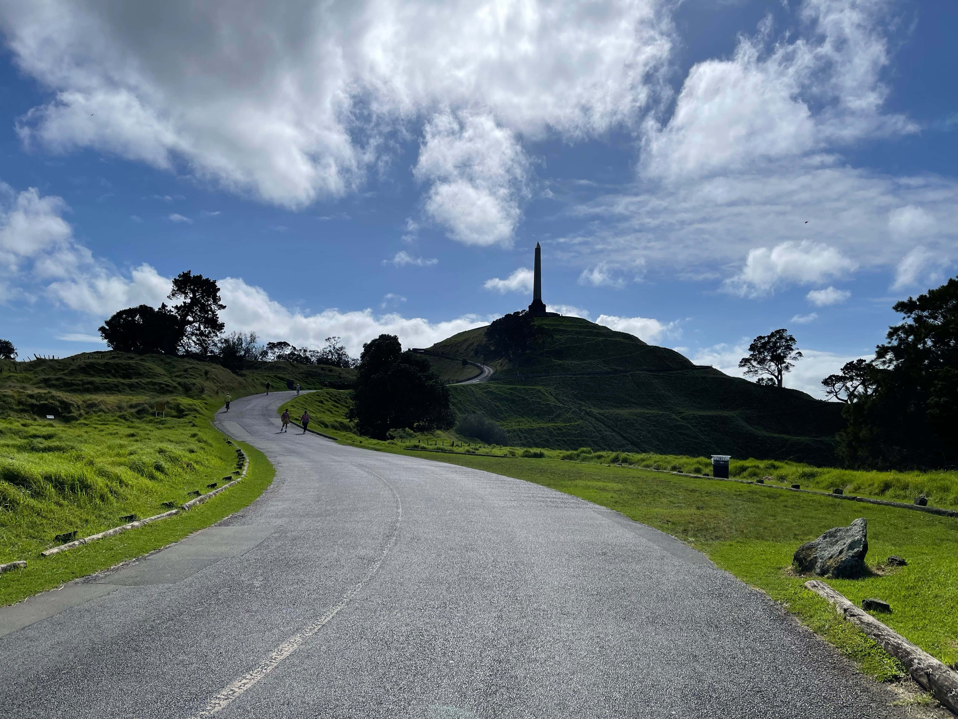 One Tree Hill Auckland, pathway, asphalt road, 4K Desktop Wallpaper